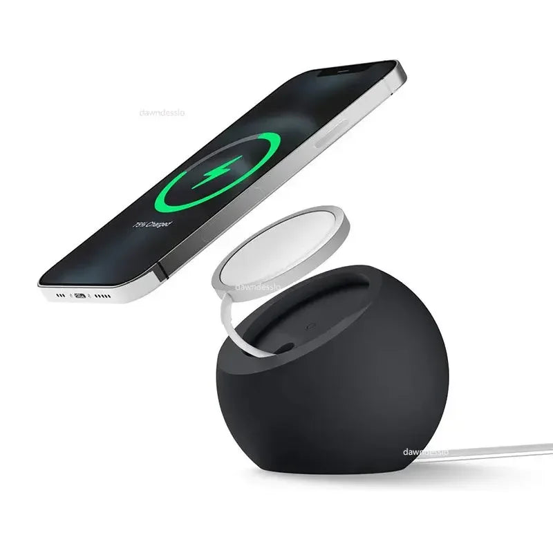 For Iphone 12 Pro Magsafe Charger Stand Silicone Holder for Apple Magsafe Charger Dock Wireless for Mag Safe Charging Station