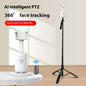 360 Auto Face Tracking Gimbal AI Smart Gimbal Face Tracking Auto Phone Holder for Smartphone Video Vlog Live Stabilizer Tripod