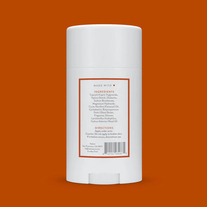 Deodorant, Aluminum Free, Black Oak & Amber, for Women and Men, 2.65 Oz