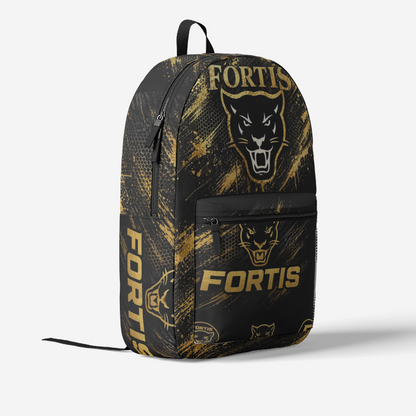 Retro Colorful Print Trendy Backpack
