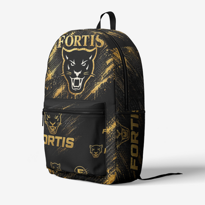 Retro Colorful Print Trendy Backpack