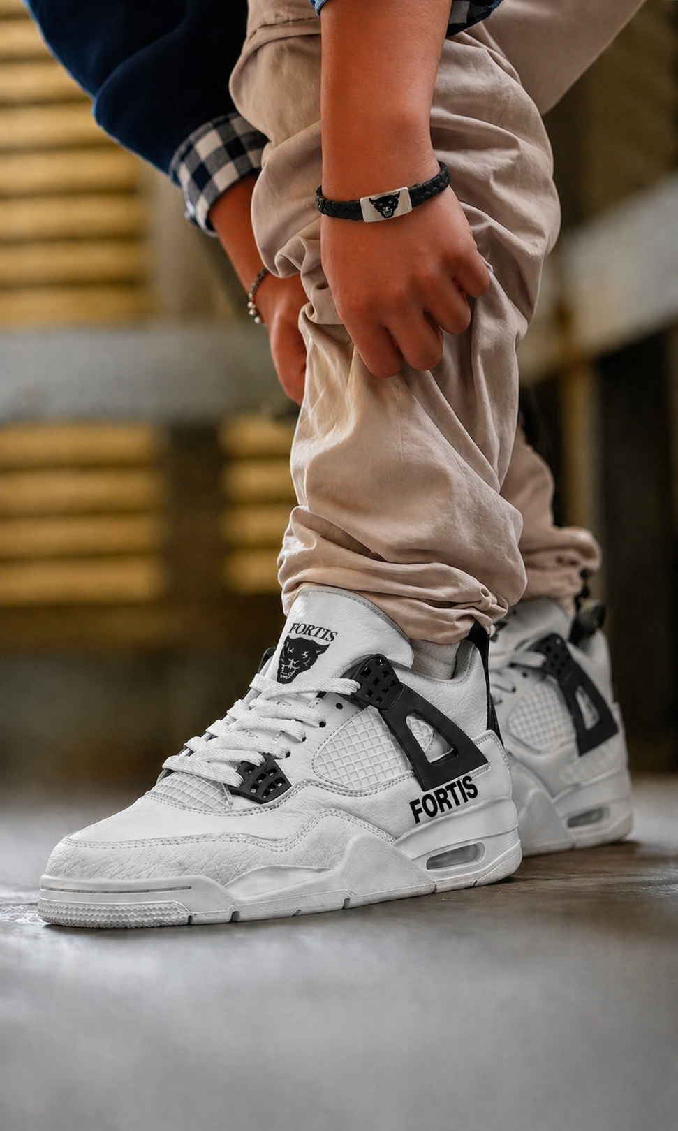 Unisex Non Slip Lace Up Breathable Fashion Sneakers